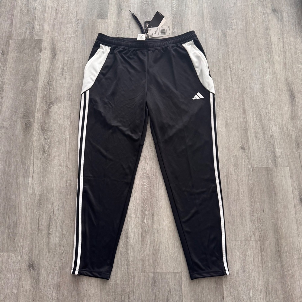 Adidas Tiro 24 Training Pants Womens XL Black White Soccer Track Pants IJ7660